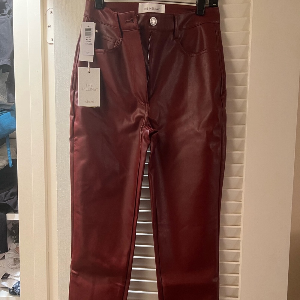 Black leather pants NEW “The Melina”